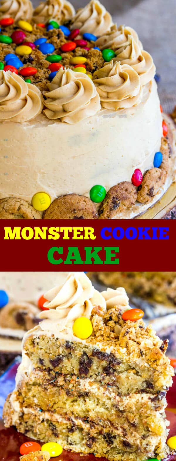 Monster Cookie Cake