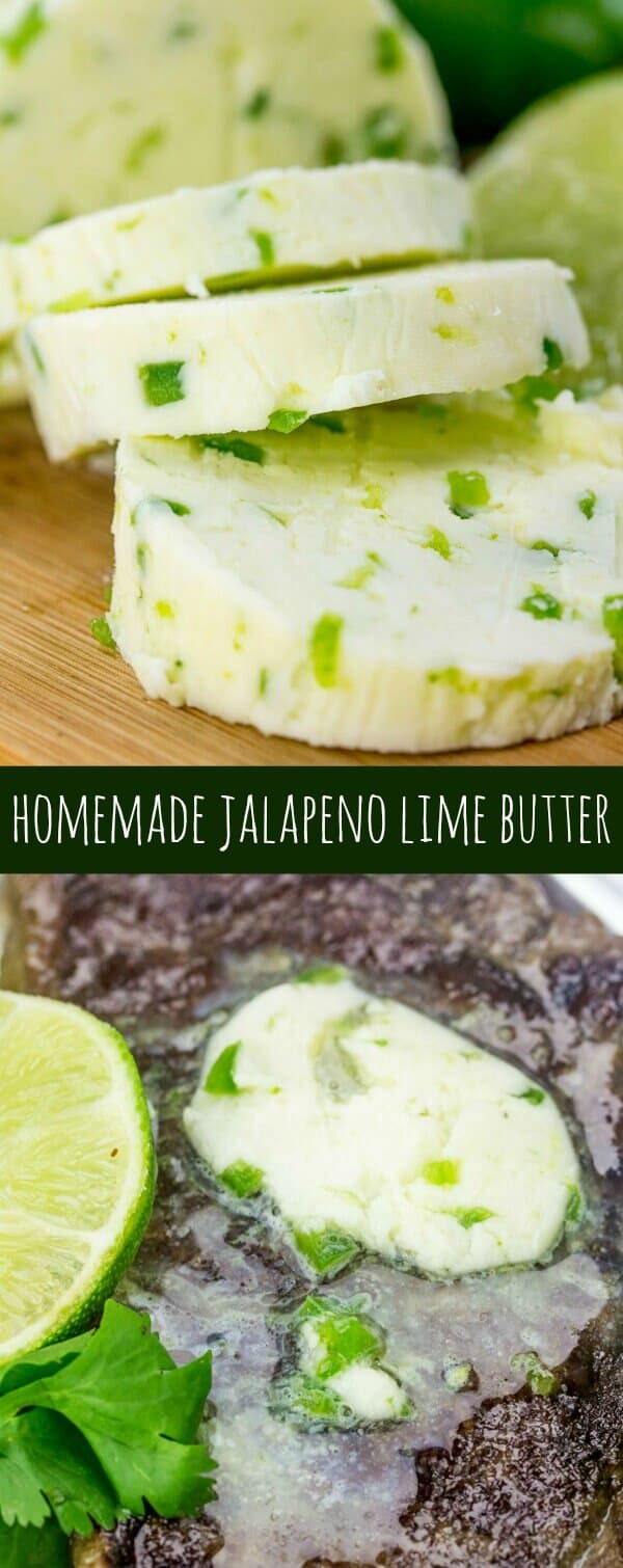 Homemade Jalapeno Lime Butter