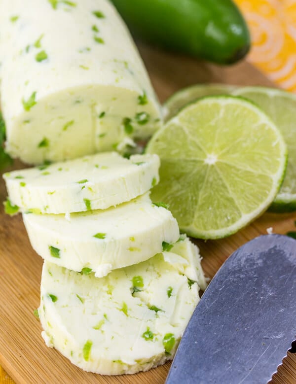 Homemade Jalapeno Lime Butter