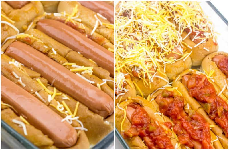 One Pan Taco Dogs