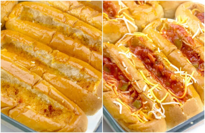 One Pan Taco Dogs