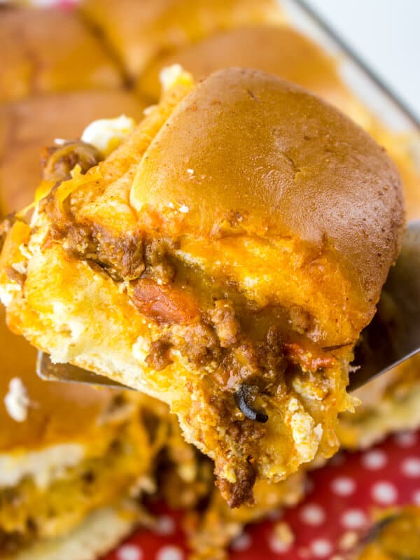 Cheesy Taco Sliders