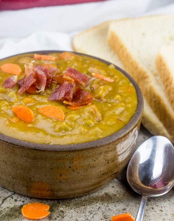 Crockpot Split Pea Soup with Ham - Favorite Family Recipes