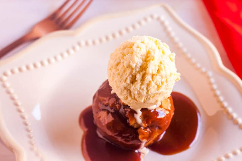 Sticky Pumpkin Caramel Puddings are a fall-inspired play on the classic British dessert, Sticky Toffee Pudding. What makes this dessert stand out, especially, is the brown butter ice cream!