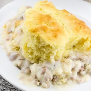 Biscuits and Gravy Skillet