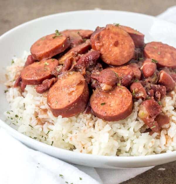 Instant pot red rice and online sausage