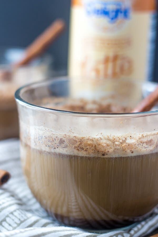 Caramel Gingerbread Lattes