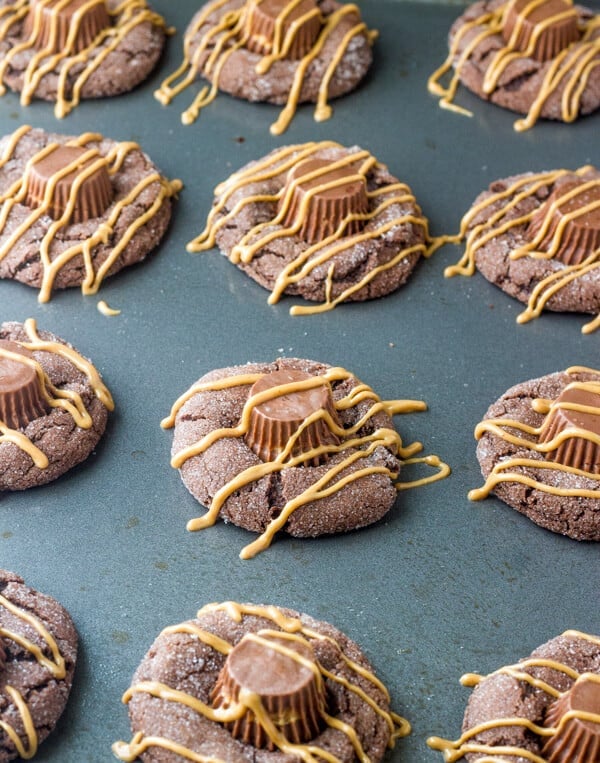 Peanut Butter Blossom Cookies