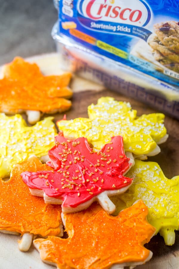 Falling Leaves Sugar Cookies