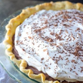 Chocolate French Silk Pie