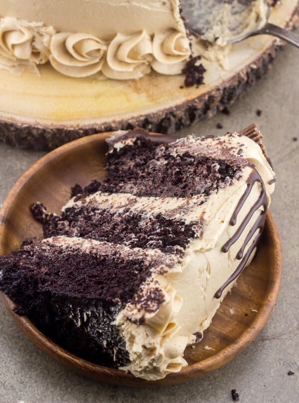 Chocolate Peanut Butter Cup Cake