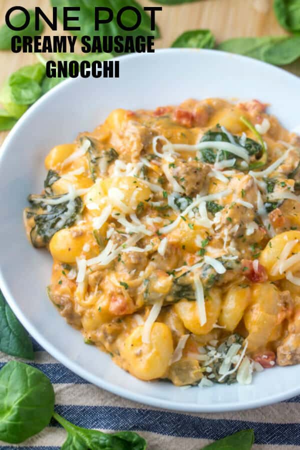 One Pot Gnocchi