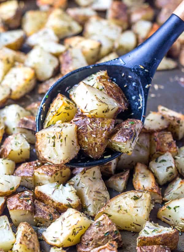 Garlic Herb Roasted Potatoes