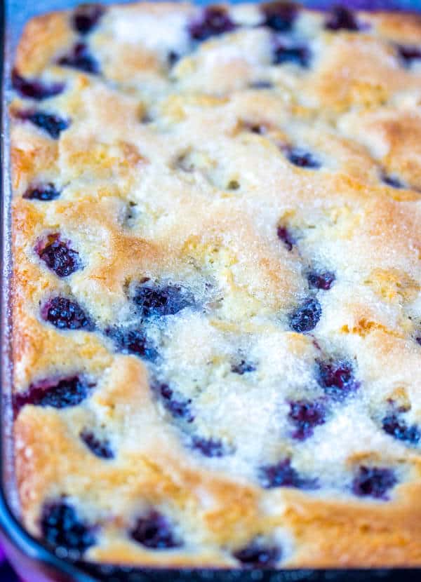 Easy Blackberry Cobbler {A Simple Fresh Berry Dessert}