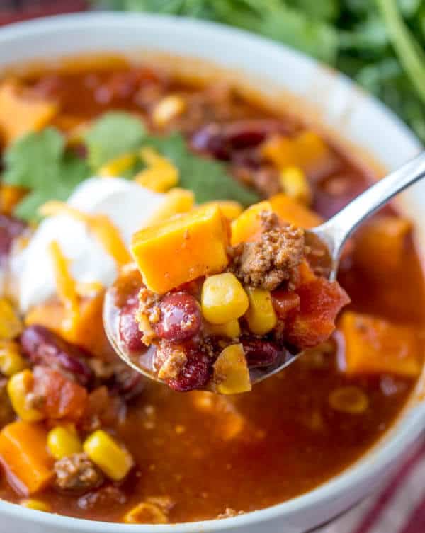 Turkey and Sweet Potato Chili