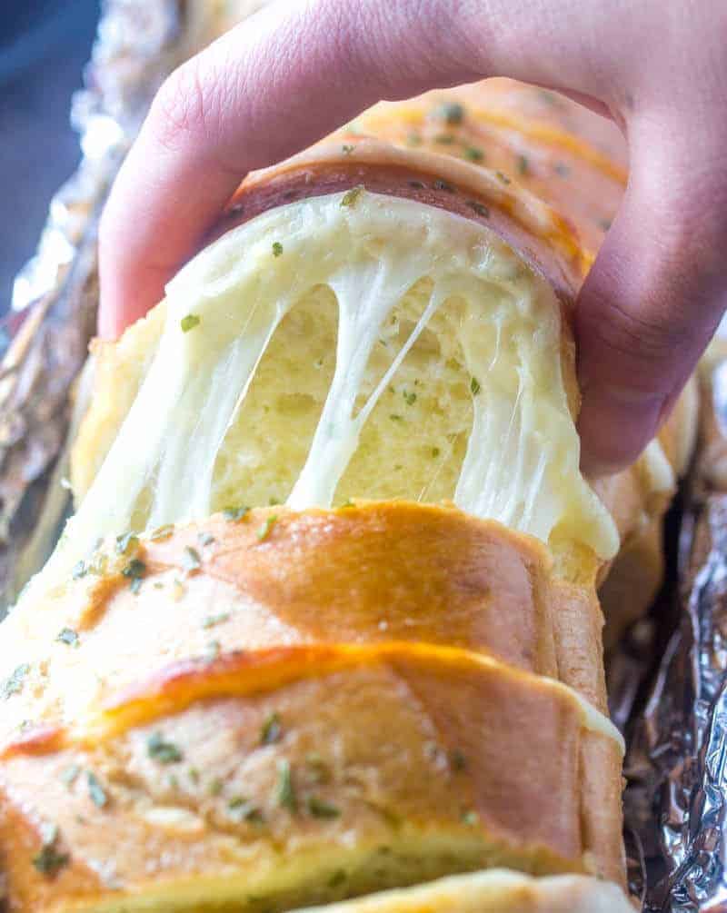 Cheesy Pull Apart Garlic Bread A Delicious Twist On Garlic Bread