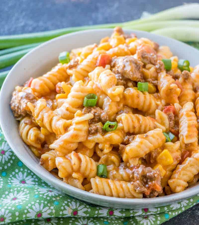 Taco Pasta in instant Pot