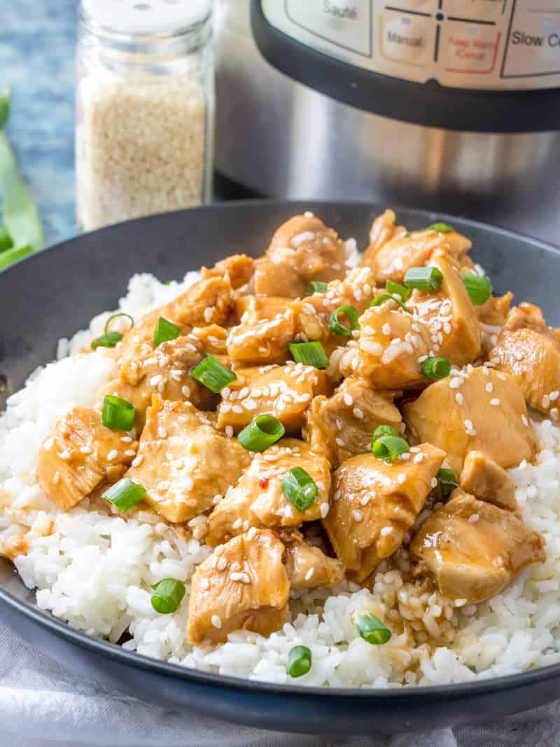 Instant Pot Bourbon Chicken {A Quick and easy Instant Pot Meal}