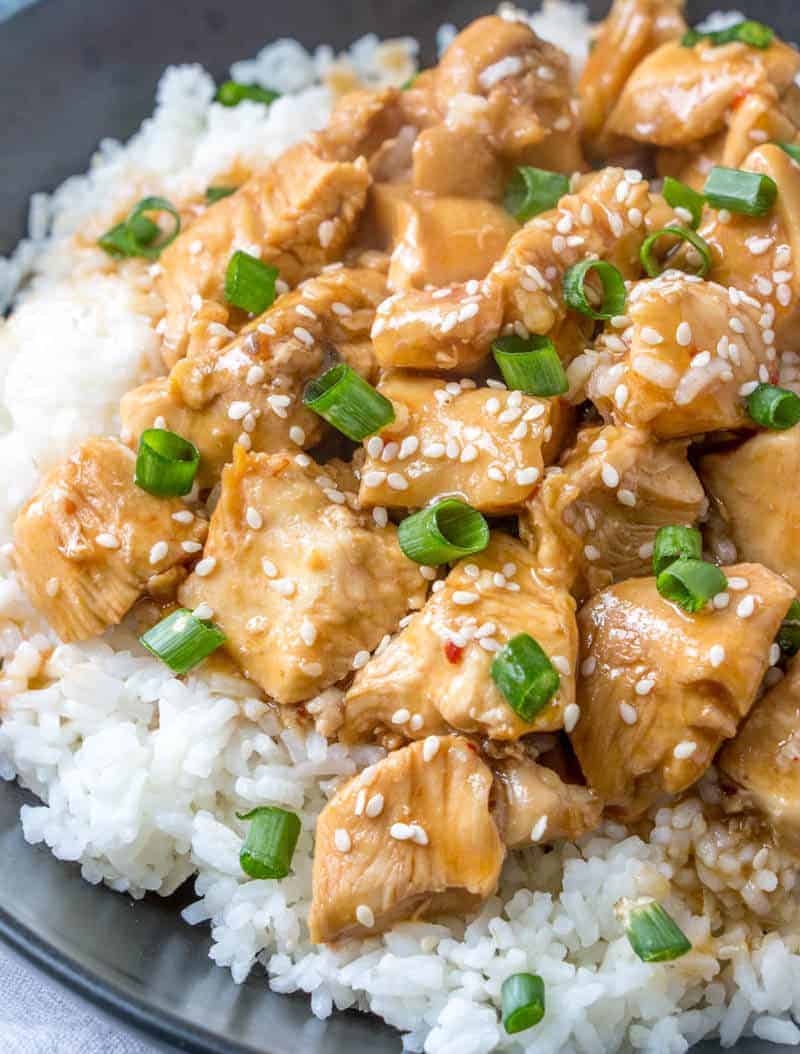 Instant pot recipes bourbon chicken