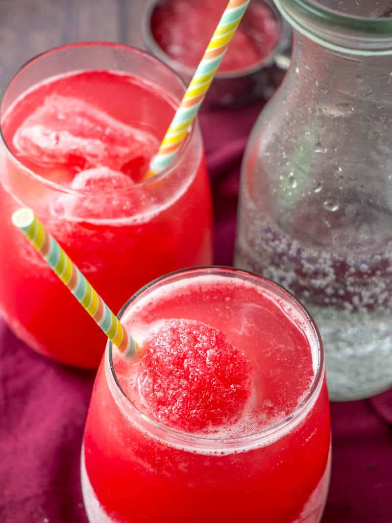 Rhubarb Slush with Alcohol