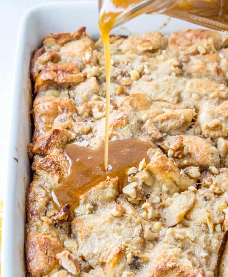 Bananas Foster Bread Pudding