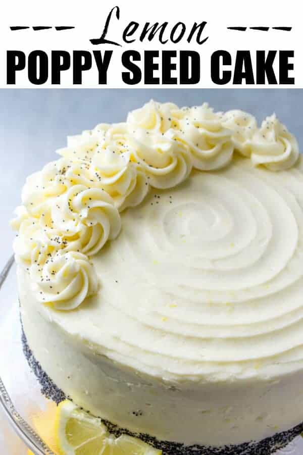 Lemon Poppy Seed Cake Recipe