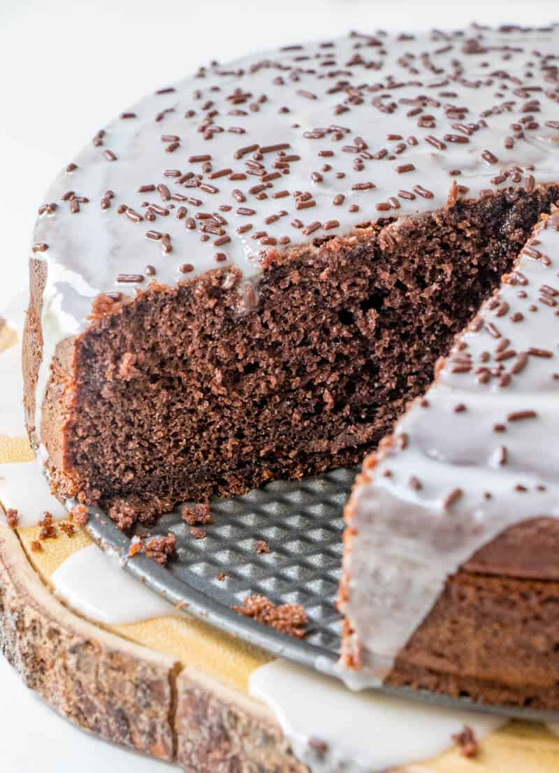 Chocolate Ricotta Cake - Tornadough Alli {An Addicting Choclate Cake}