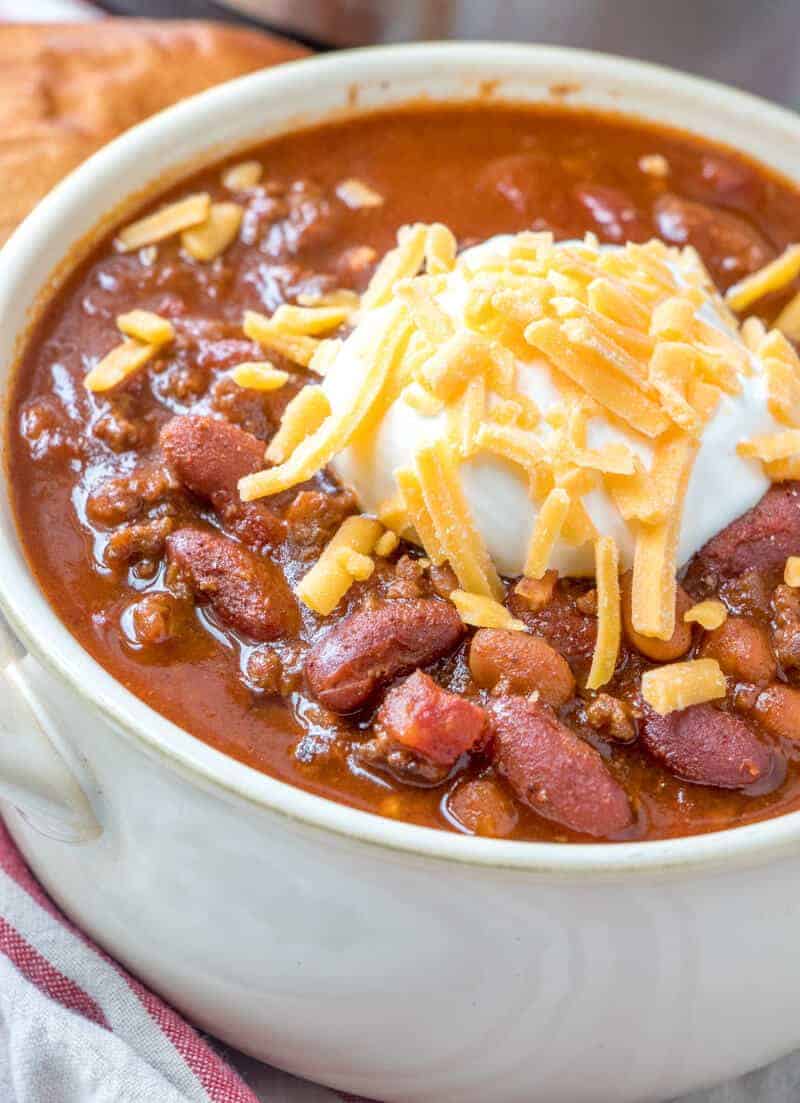 ip chili with canned beans