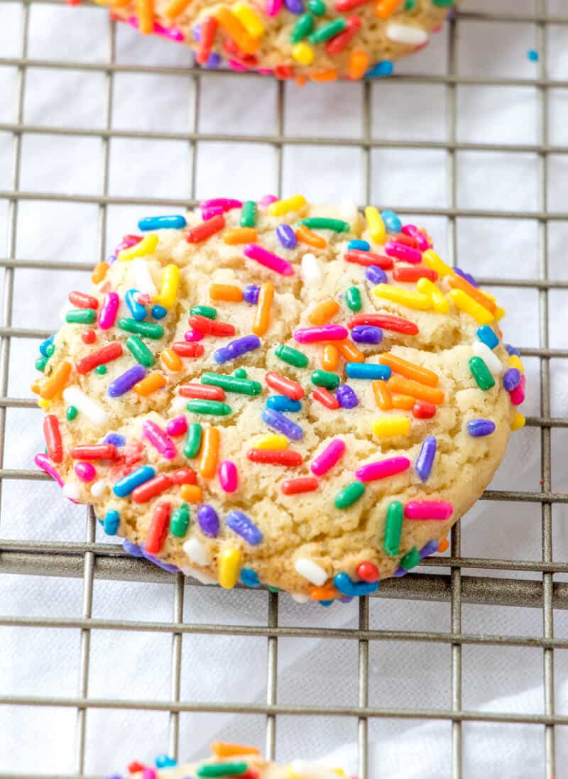 Sugar Cookies with Sprinkles