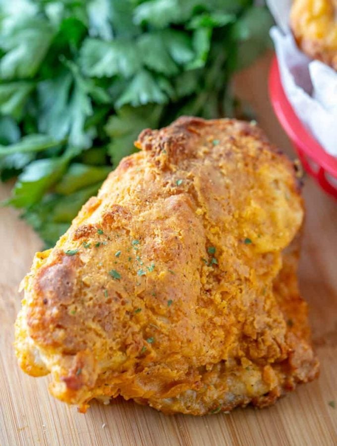 Oven Fried Chicken - Tornadough Alli