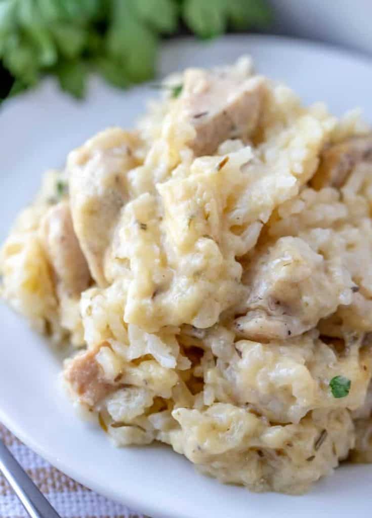 Baked Chicken and Rice - Tornadough Alli