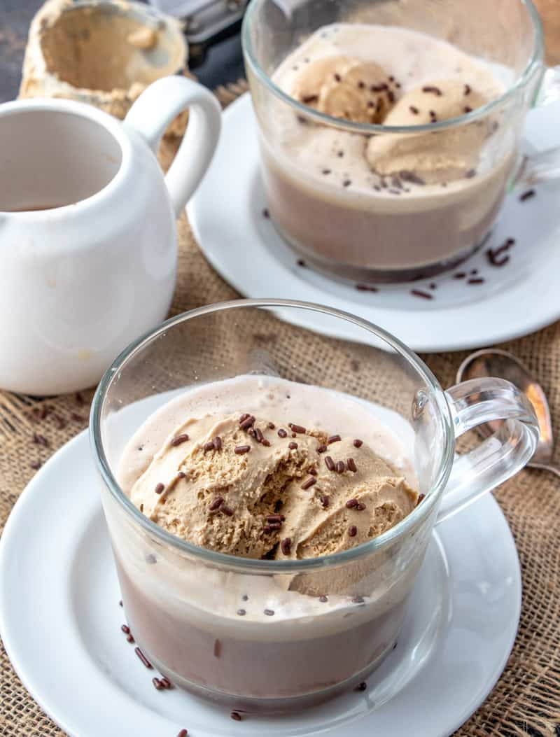 Hot Chocolate Affogato