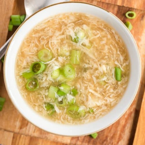 EP. 112 🥓Foamy Egg Soup - 🍗Schaumige Eiersuppe 