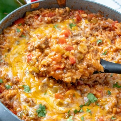 Stuffed Pepper Casserole - Tornadough Alli