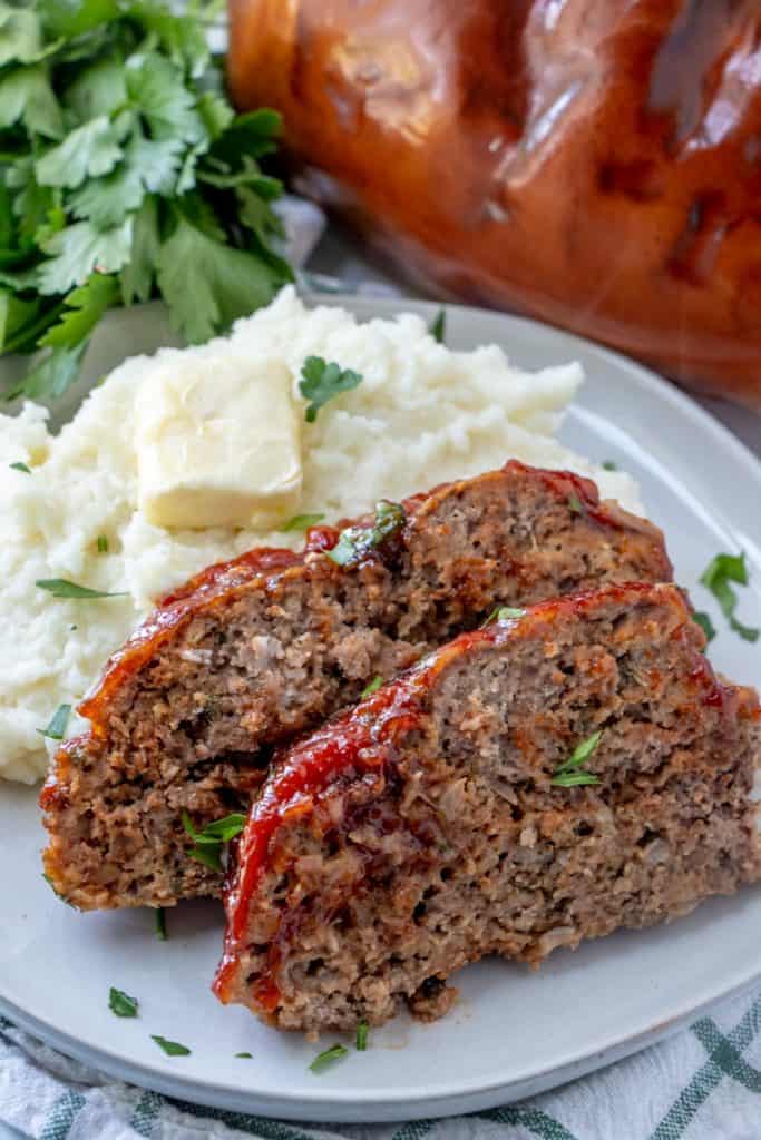 Slow Cooker Meatloaf - Tornadough Alli