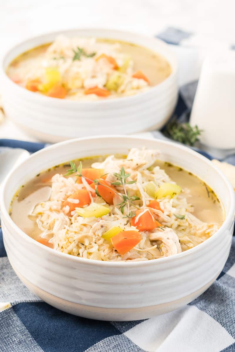 Chicken Rice Soup - Tornadough Alli