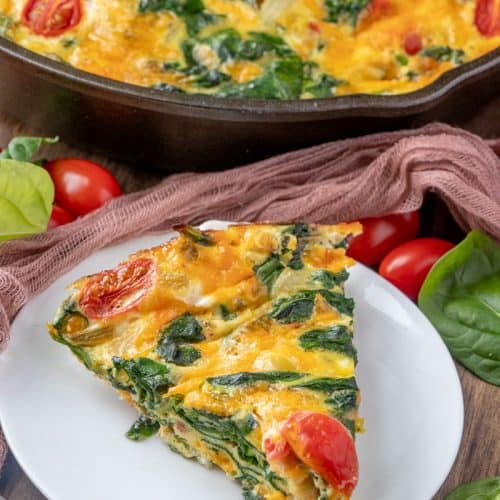 Vegetable Frittata - Tornadough Alli