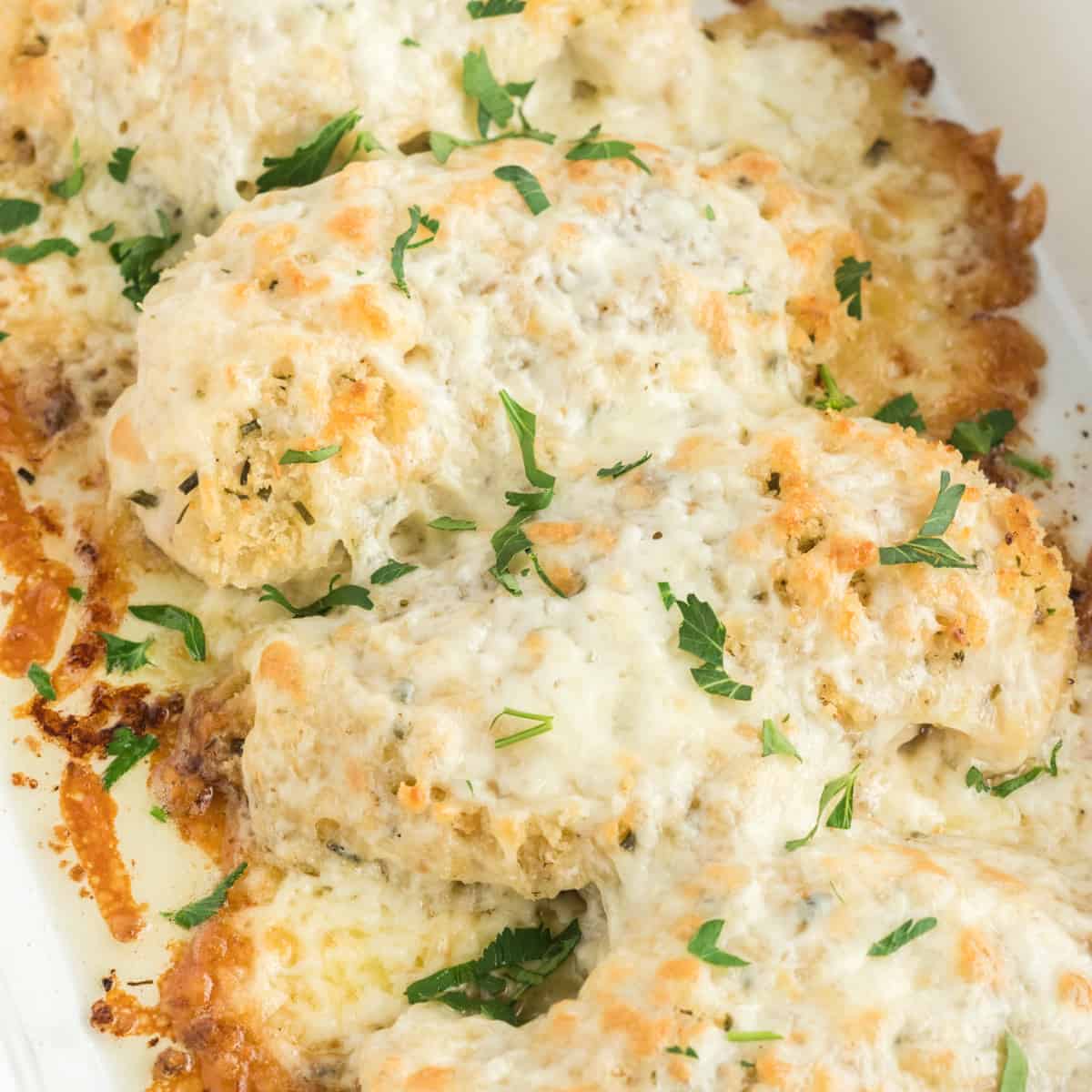 Baked Cheesy Chicken - Tornadough Alli