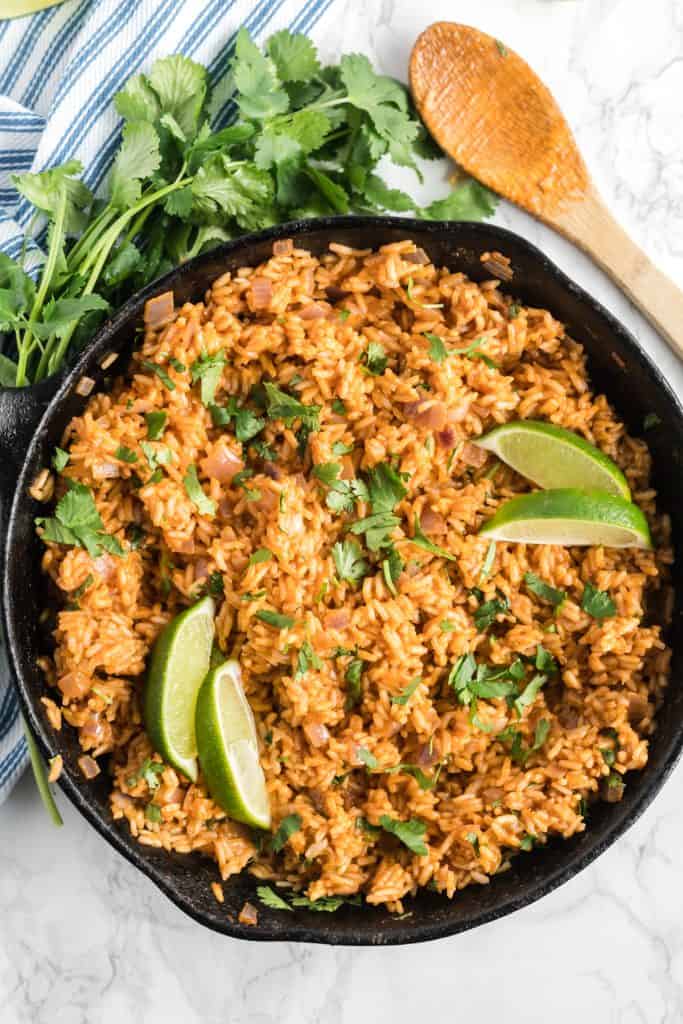 Easy Spanish Rice - Tornadough Alli