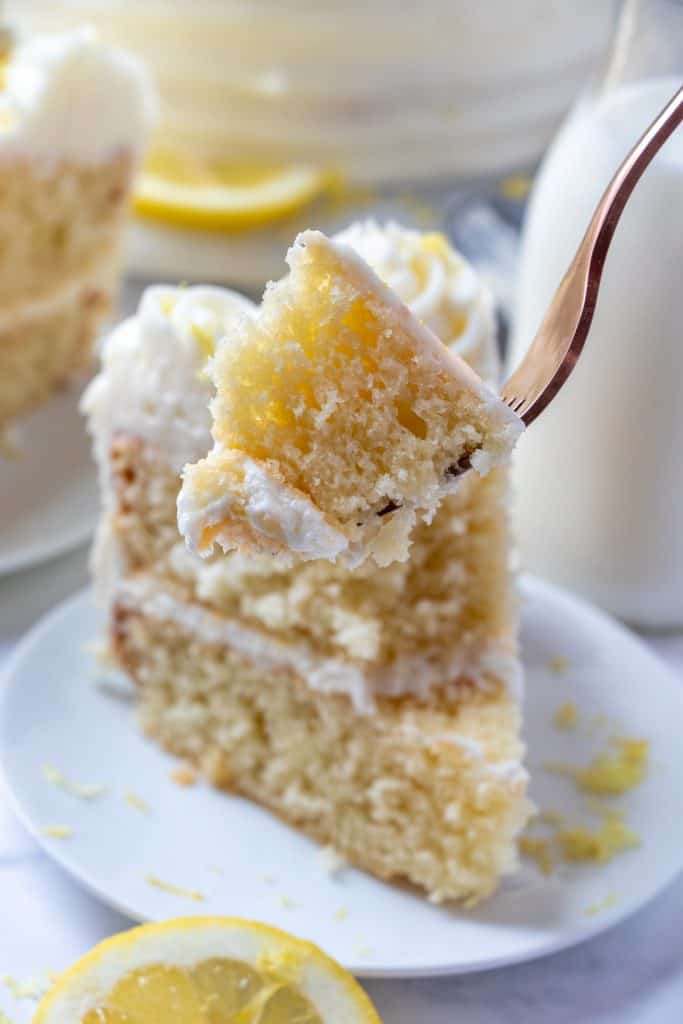 Lemon Layer Cake - Tornadough Alli