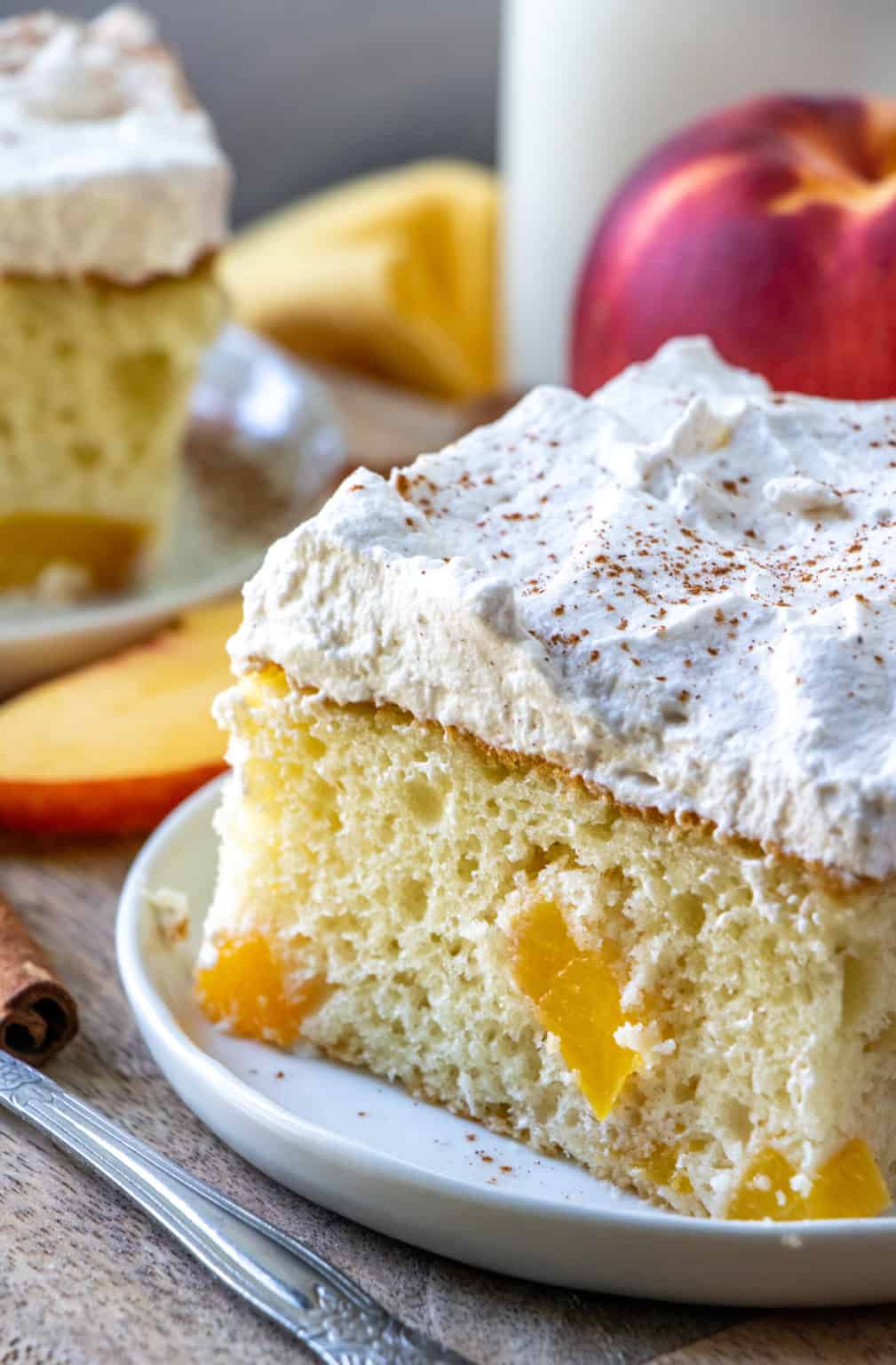 Easy Peach Cake - Tornadough Alli