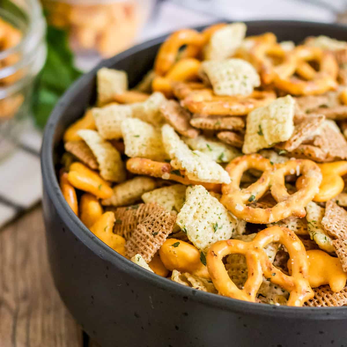 Air Fryer Chex Mix - The Salted Pepper