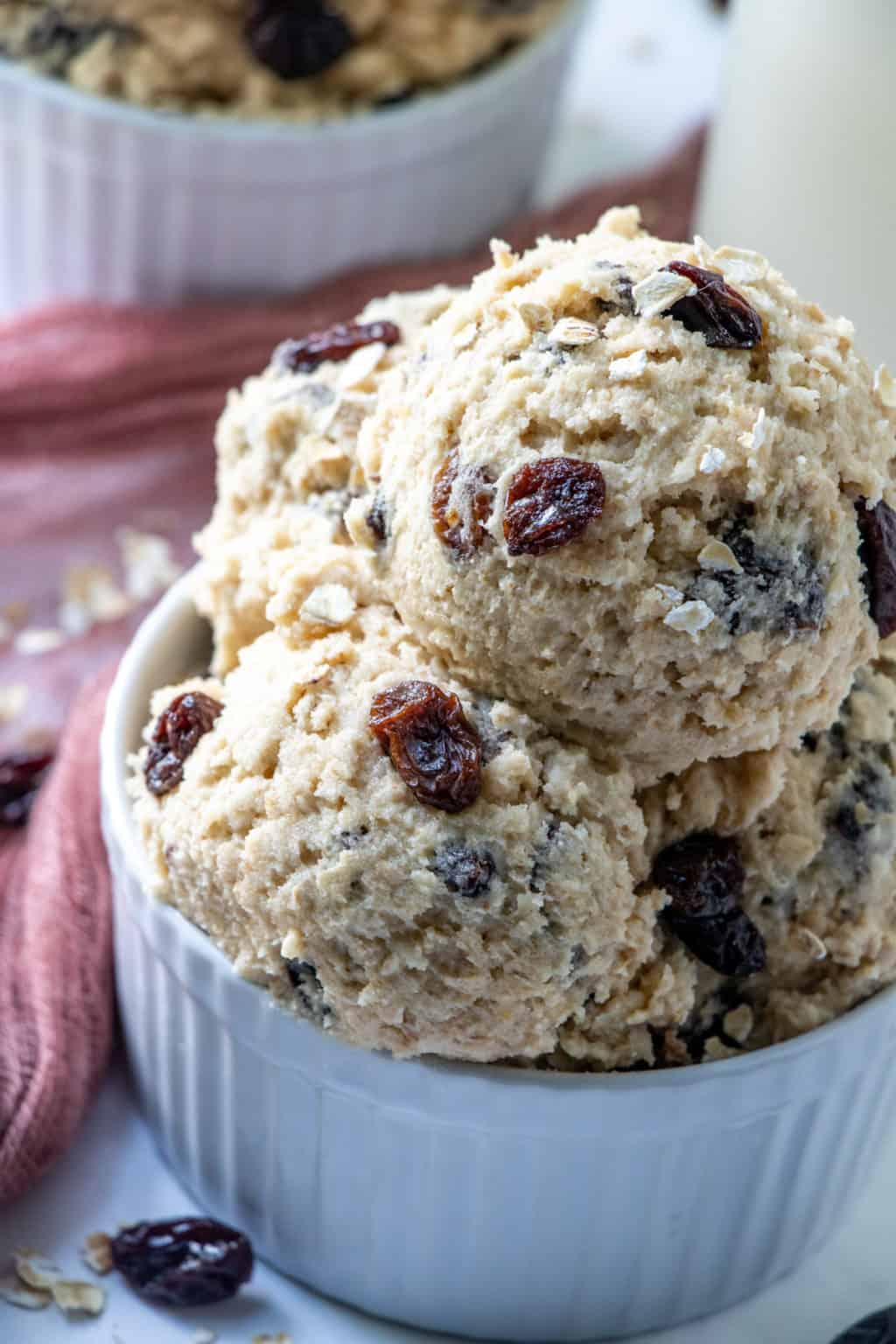 Oatmeal Raisin Edible Cookie Dough Tornadough Alli