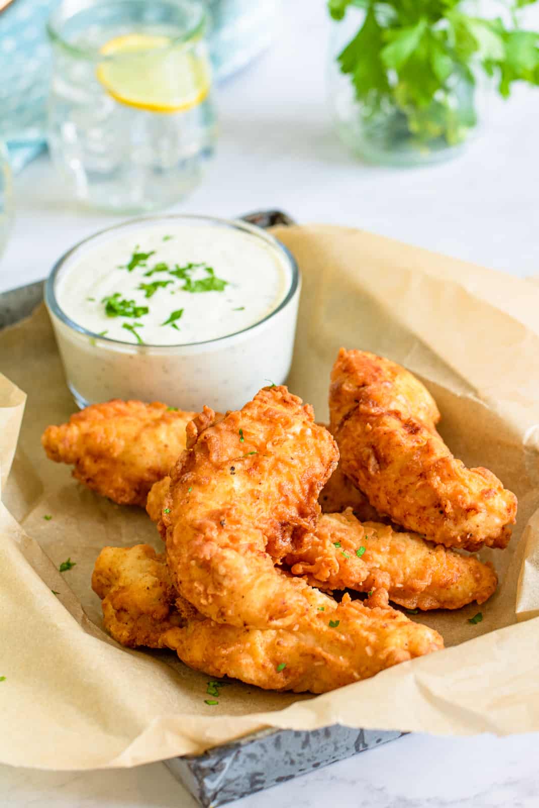 Homemade Chicken Tenders - Tornadough Alli