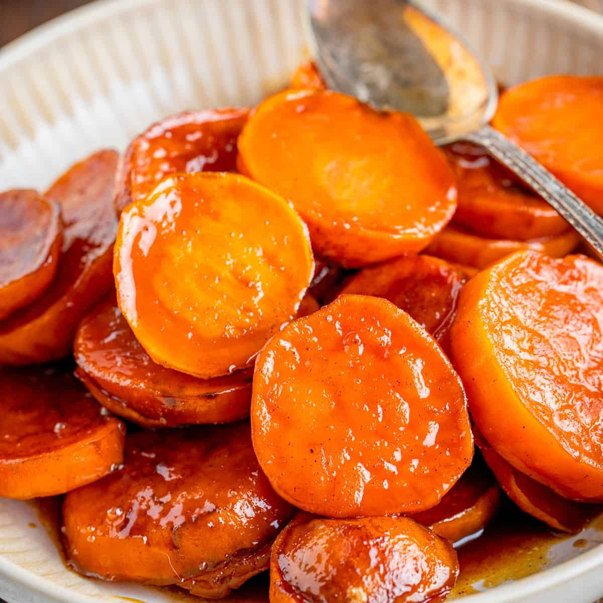 Candied Sweet Potatoes - Tornadough Alli