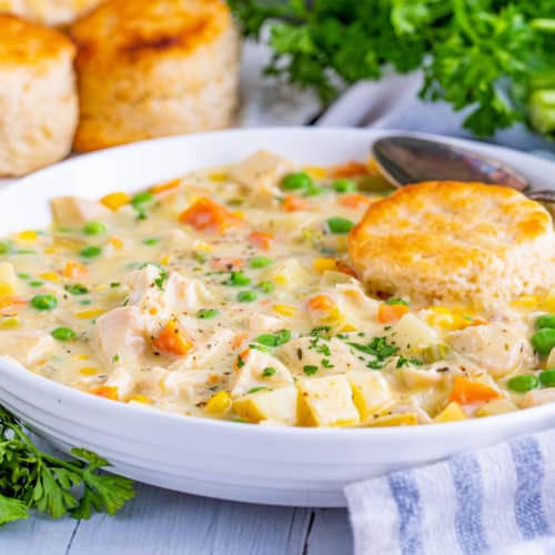 Chicken Pot Pie Soup Recipe