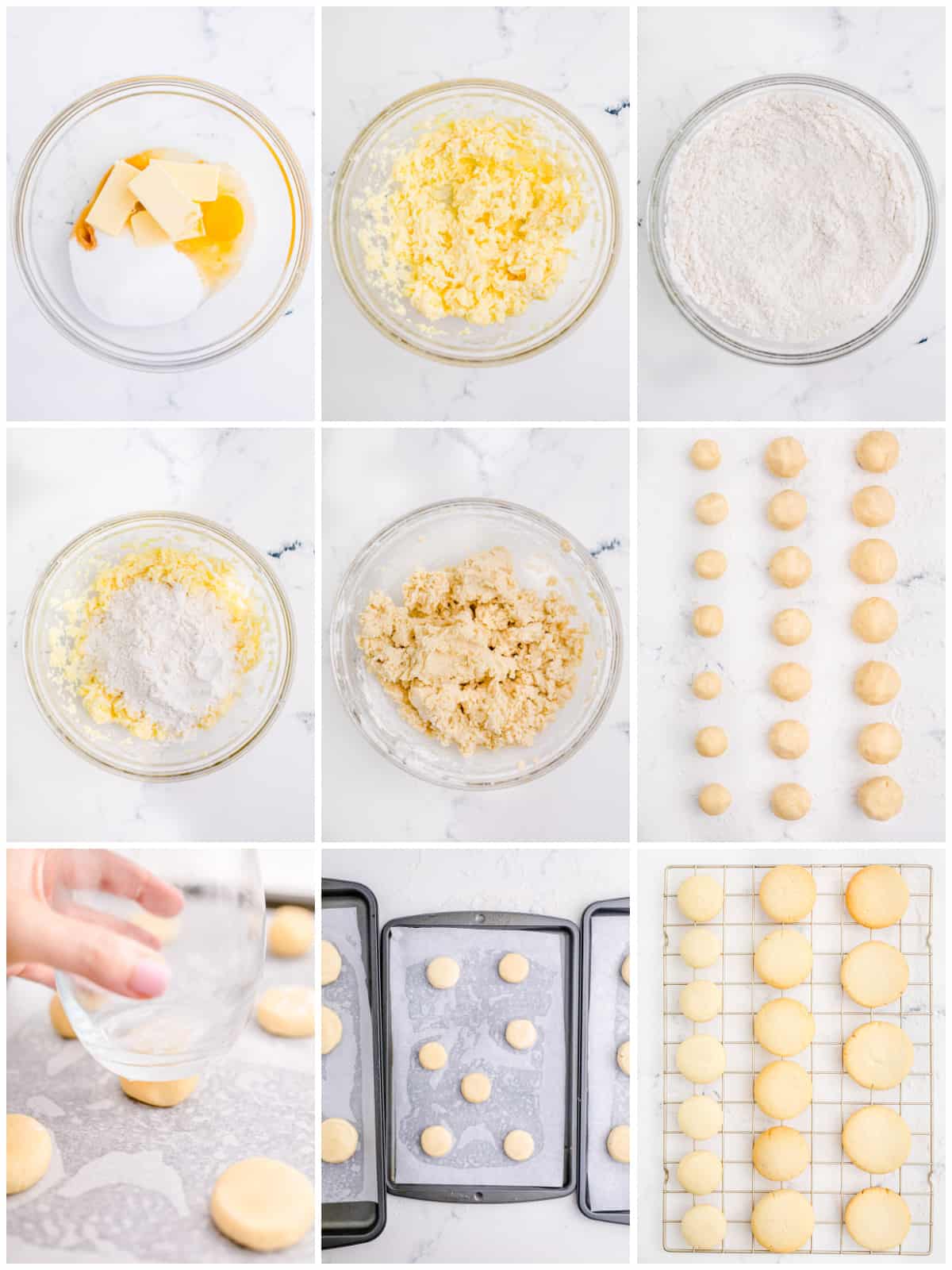 Step by step photos on how to make Chrristmas Tree Cookies.