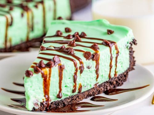 Mint chocolate cheesecake discount
