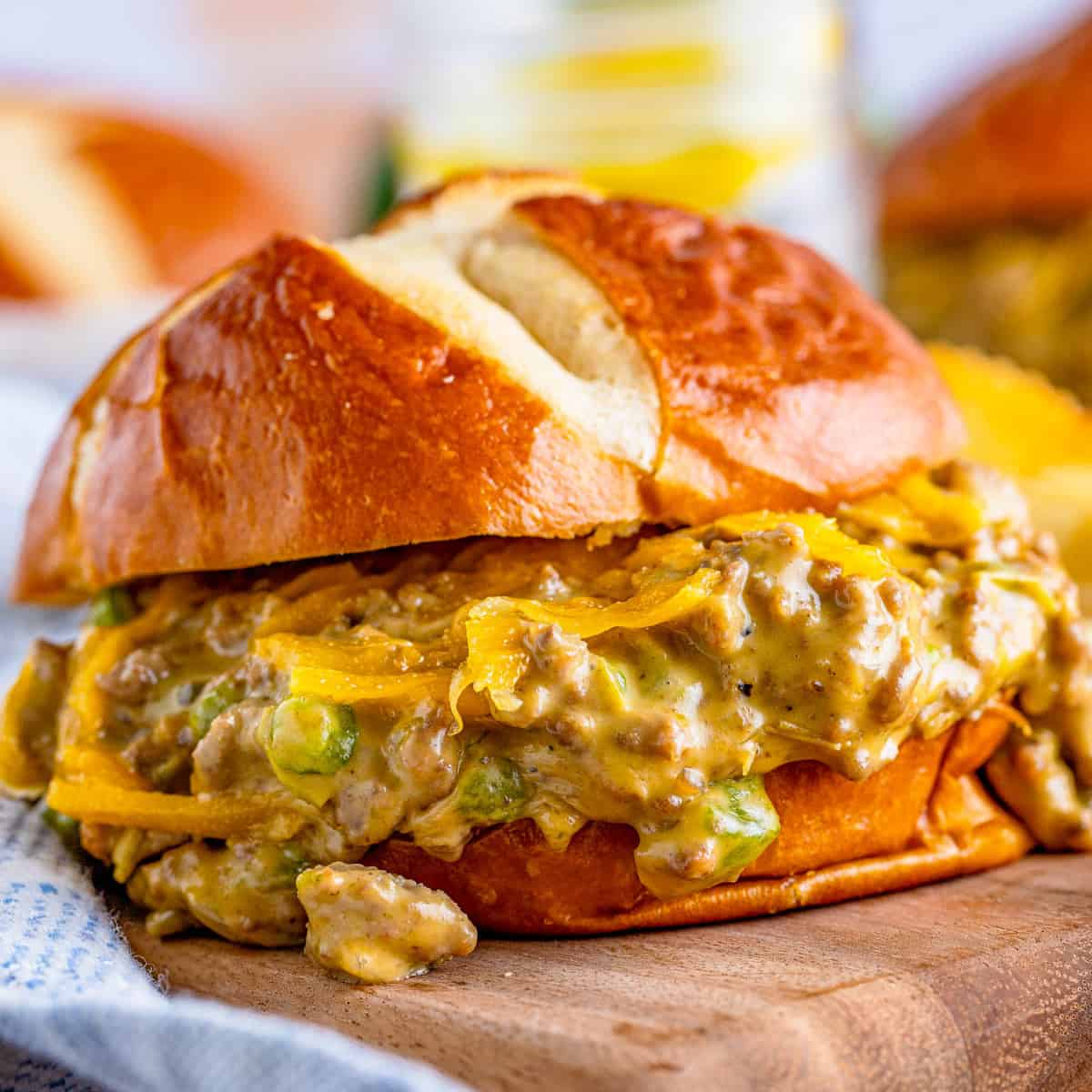 Cheesy Sloppy Joes-image