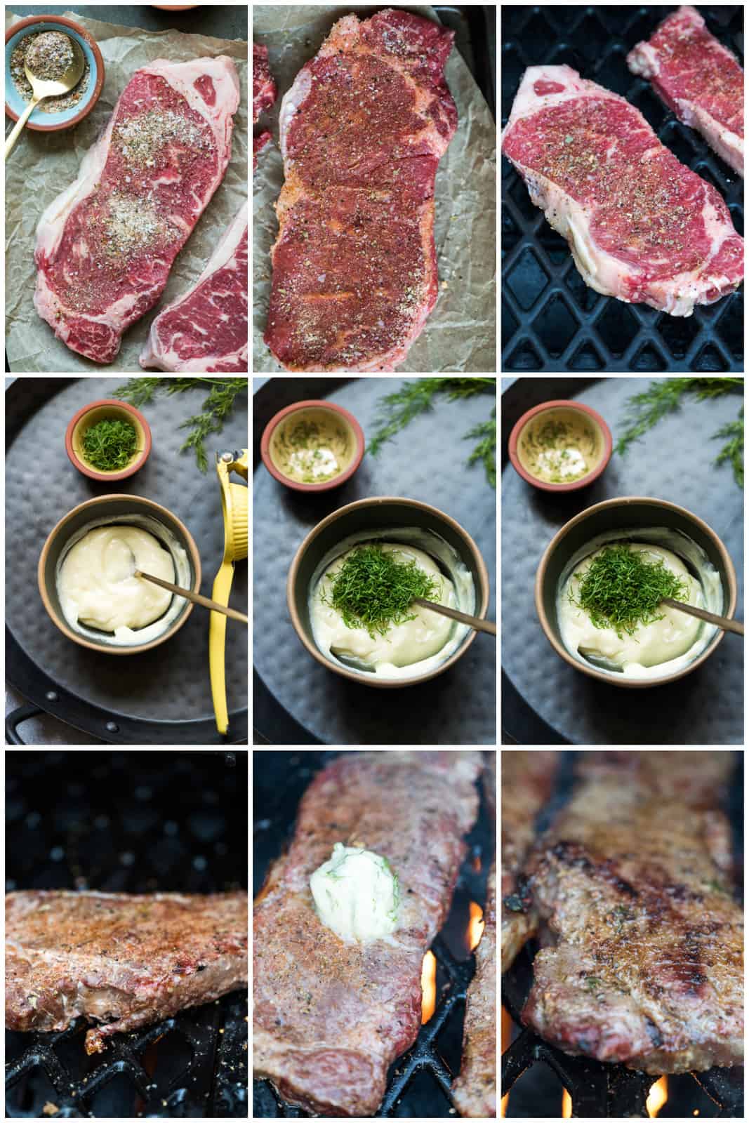 Step by step photos on how to make Smoked Steak.